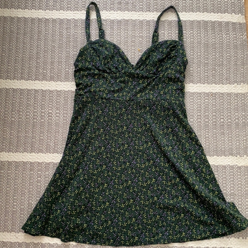 Green urban outfitters dress. Fits true to size